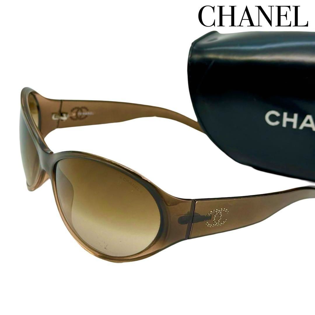 シャネル CHANEL サングラス 06918 91235 ココマーク合成樹脂 ブラウン ファッションサングラス メガネ