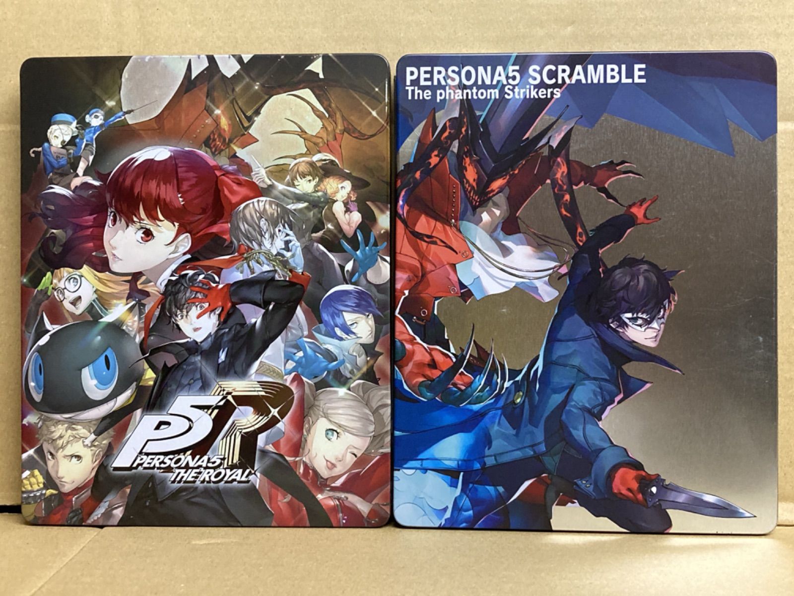 SCRAMBLE スチールブック未開封 PS4 ペルソナ5 スクランブル スチール 