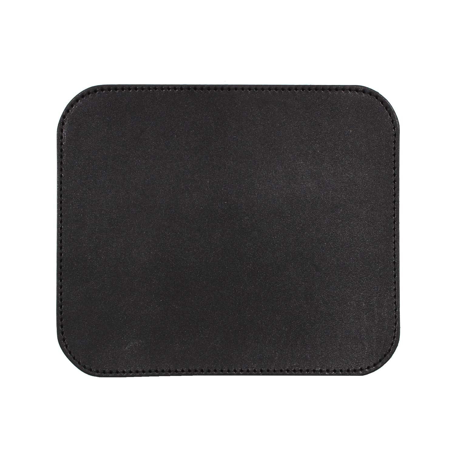 【特価商品】オイルスムース マウスパッド 本革 (ブラック) [レザー姫路本陣]