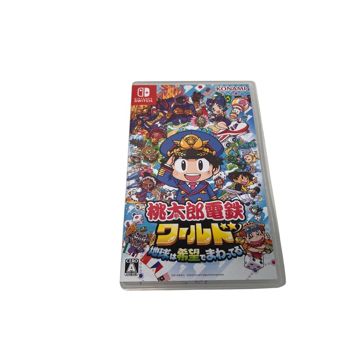 KONAMI Nintendo Switch 桃太郎電鉄ワールド ~地球は希望でまわってる! 桃鉄 ゲームソフト ジャンク Z10522442