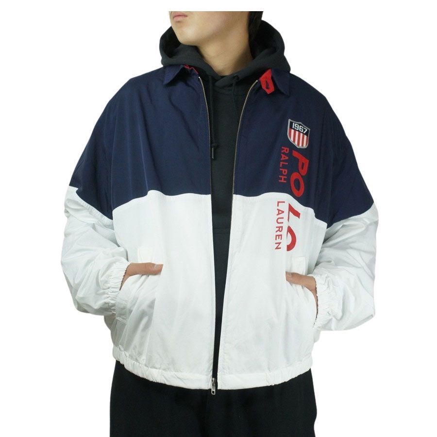 ✨ Polo by Ralph Lauren ジップアップ　ナイロンジャケット ラルフローレン POLO RALPH LAUREN ポロラルフローレン メンズ