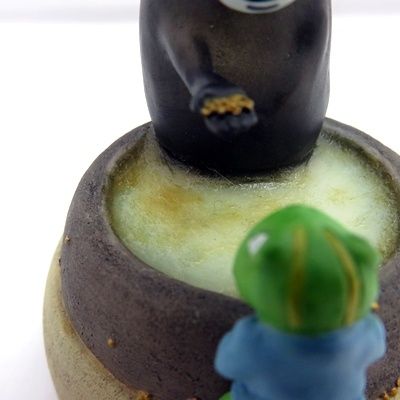 千と千尋の神隠し オルゴール ベネリック製 カオナシ＆青蛙 レア品