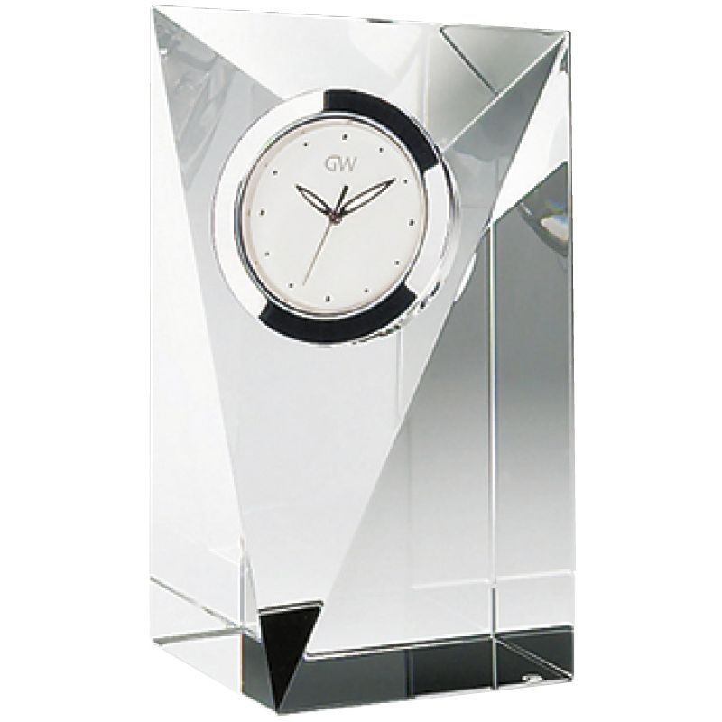 【ギフト】グラスワークスナルミ プリズム クロック(M) GW1000-11009