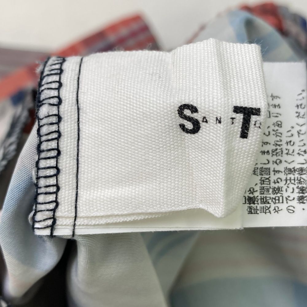 サイズ：L STCH SEVENTYTWO CLUBHOUSE ×antiqua GOLF ショートパンツ SEVENTYTWO CLUB チェック柄 グレー系 [240101501822] ゴルフウェア レディース ストスト サイズ：L STCH SEVENTYTWO CLUBHOUSE ×antiqua GOLF ショート
