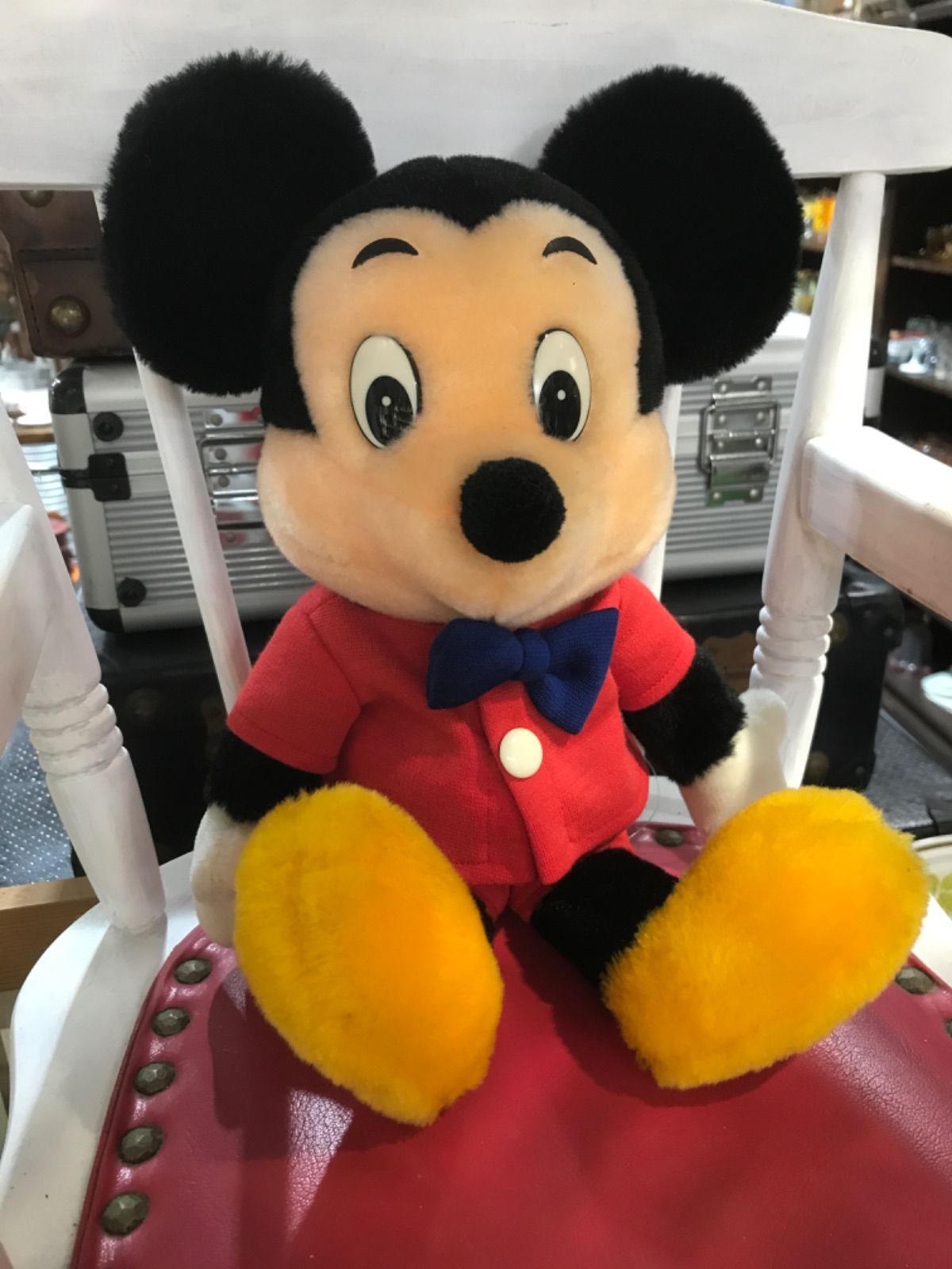 1980年代 昭和レトロ ☆ミッキーマウス ぬいぐるみ