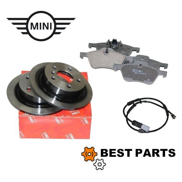 BMW MINI リアブレーキローター パッド センサー セット F55 F56 F57 34216799383 TRW 34216871299 BEST PARTS オリジナル 34356865612