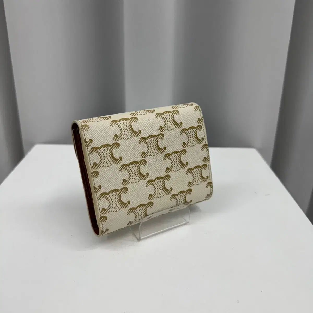 ■CELINE■トリオンフキャンバス 二つ折り財布 CELINE 【極美品】セリーヌ Celine トリオンフ キャンバス