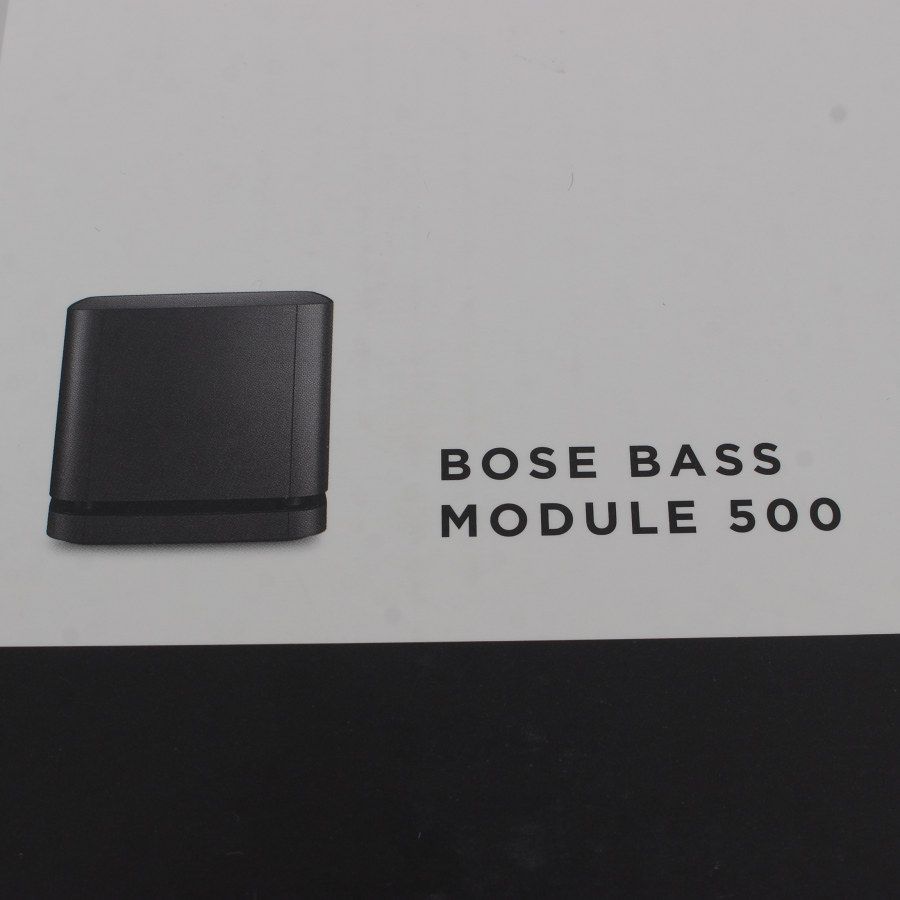 新品未開封】BOSE Bass Module 500 サブウーファー ホームシアター スピーカー ボーズ バス モジュール 本体 - メルカリ