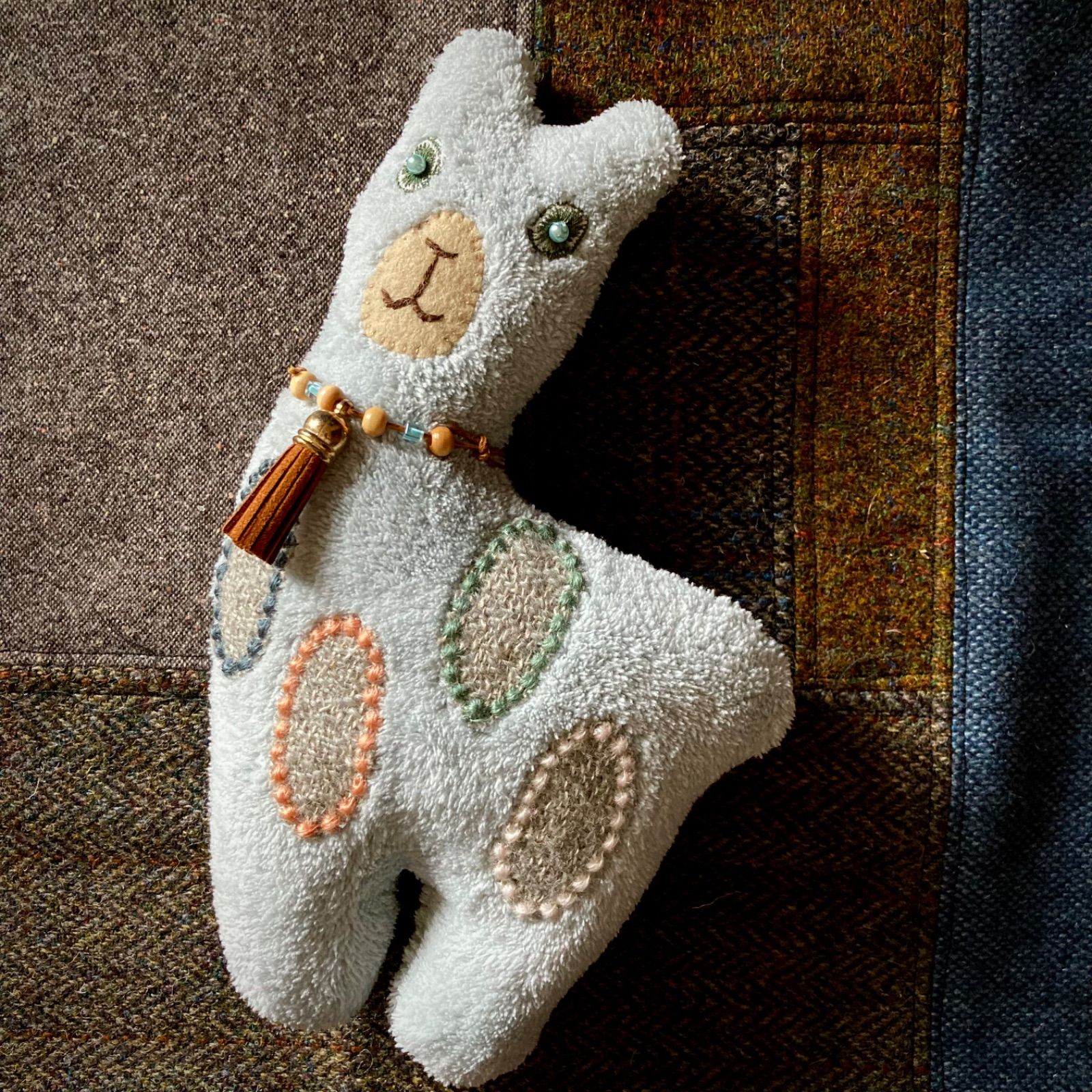 （専用）ハンドメイド ミナペルホネン ダックスちゃんぬいぐるみ 専用）ハンドメイド ミナペルホネン ダックスちゃんぬいぐるみ