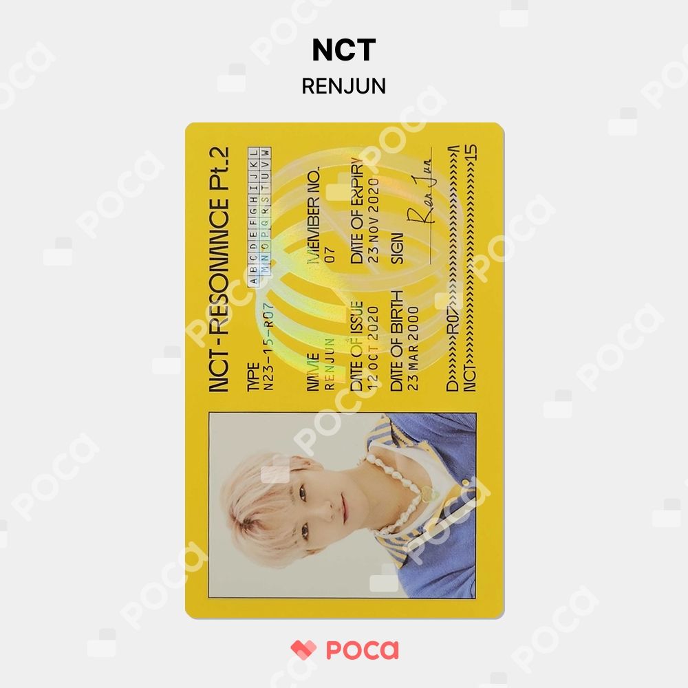 NCT ロンジュン トレカ RESONANCE Pt.2 Departure Ver. アルバム