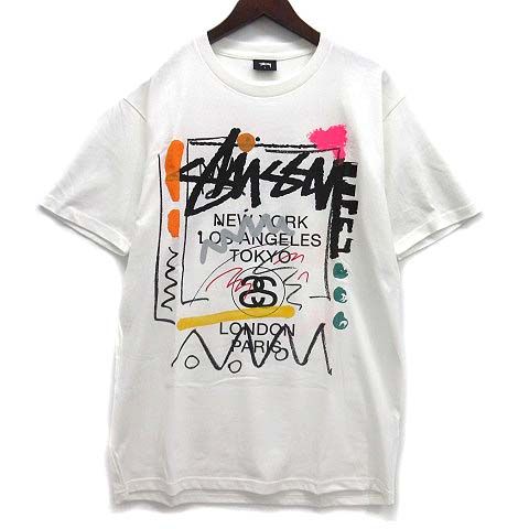 ステューシー STUSSY ワールドツアー ペイント Tシャツ