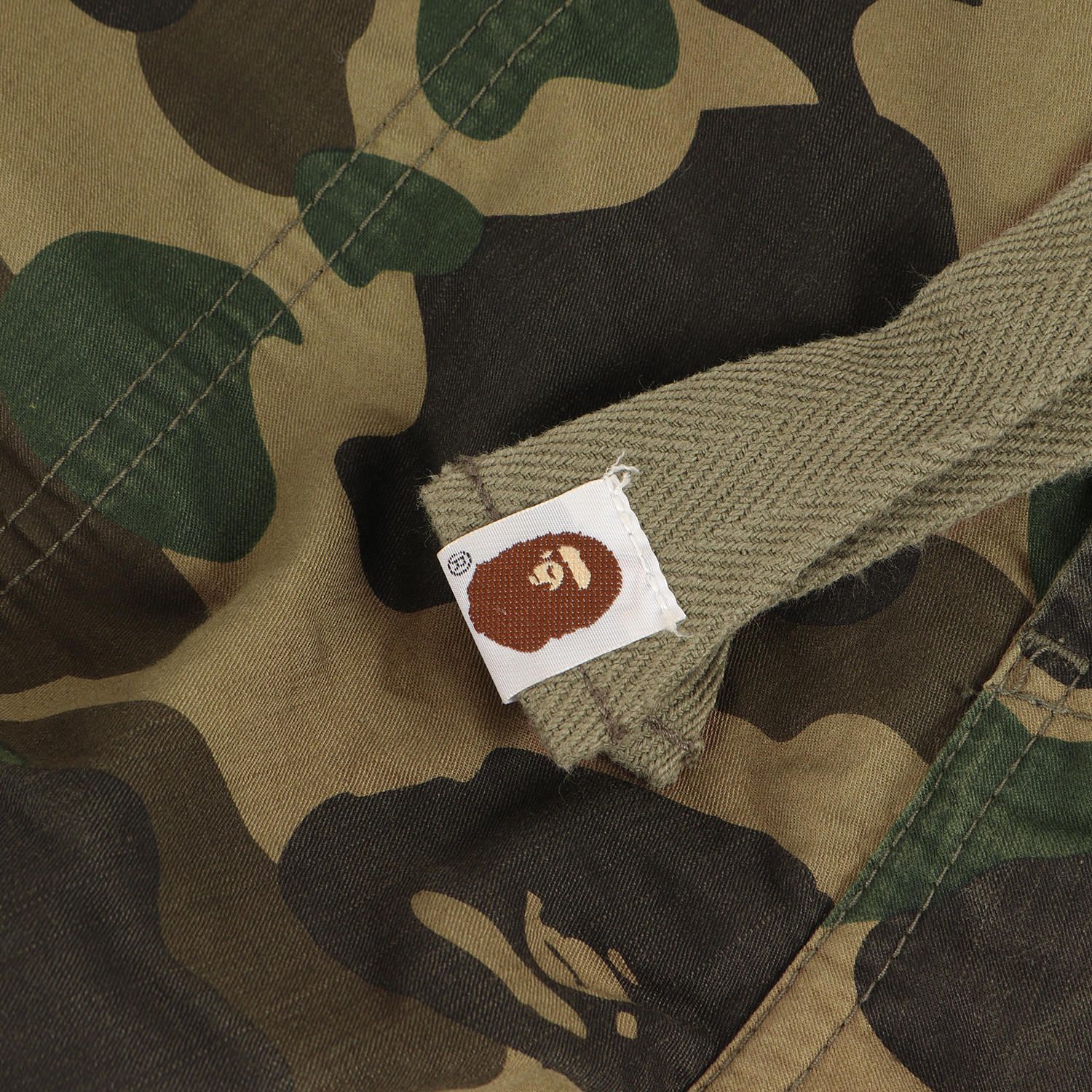 A BATHING APE ア ベイシング エイプ パンツ サイズ:M 00s 1stカモ 猿