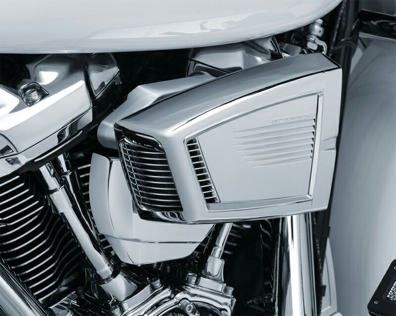 PRECISIONスロットル サーボモーターカバー クローム 2018年以降ソフテイル 2017年以降ツーリング