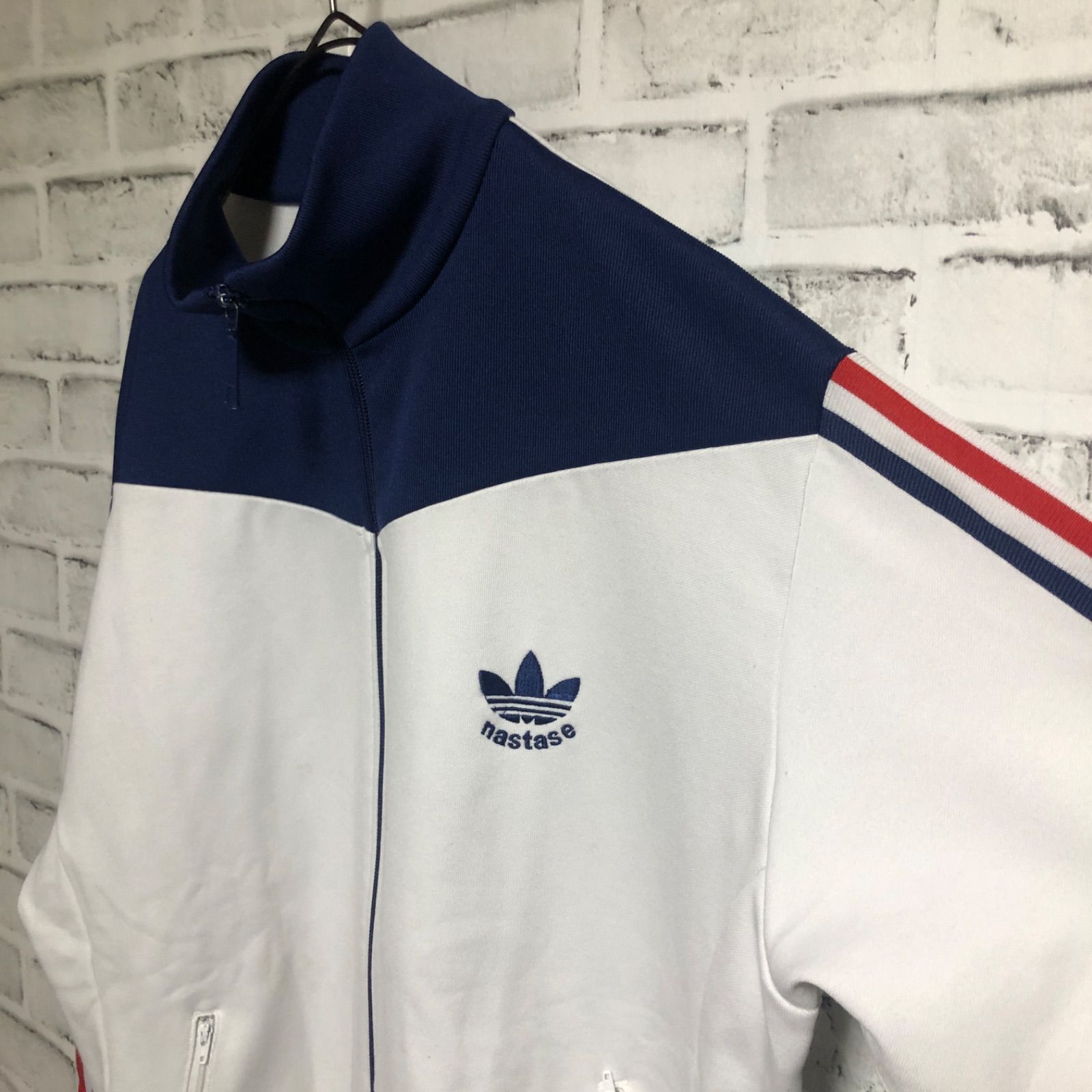 希少XL⭐️adidas×nastaseモデルトラックジャケット/ジャージ ネイビー 