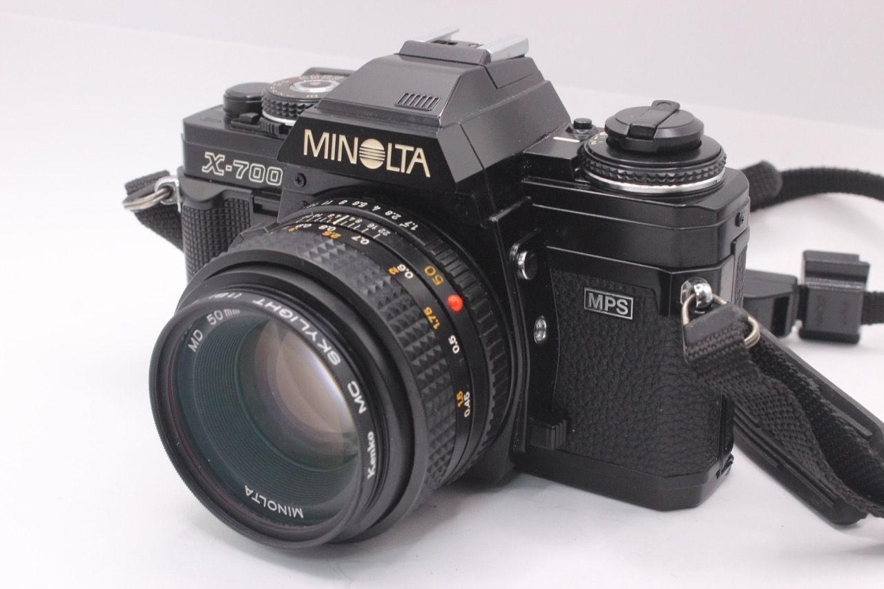 ☆良品☆ミノルタ MINOLTA X-700 / MD 50mm F1.7 《シャッター