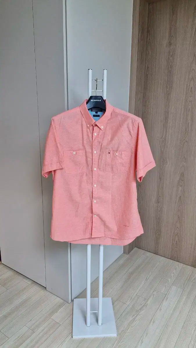 トミーヒルフィガーリネンシャツ|ベスト| XL 105 |コットンブレンド