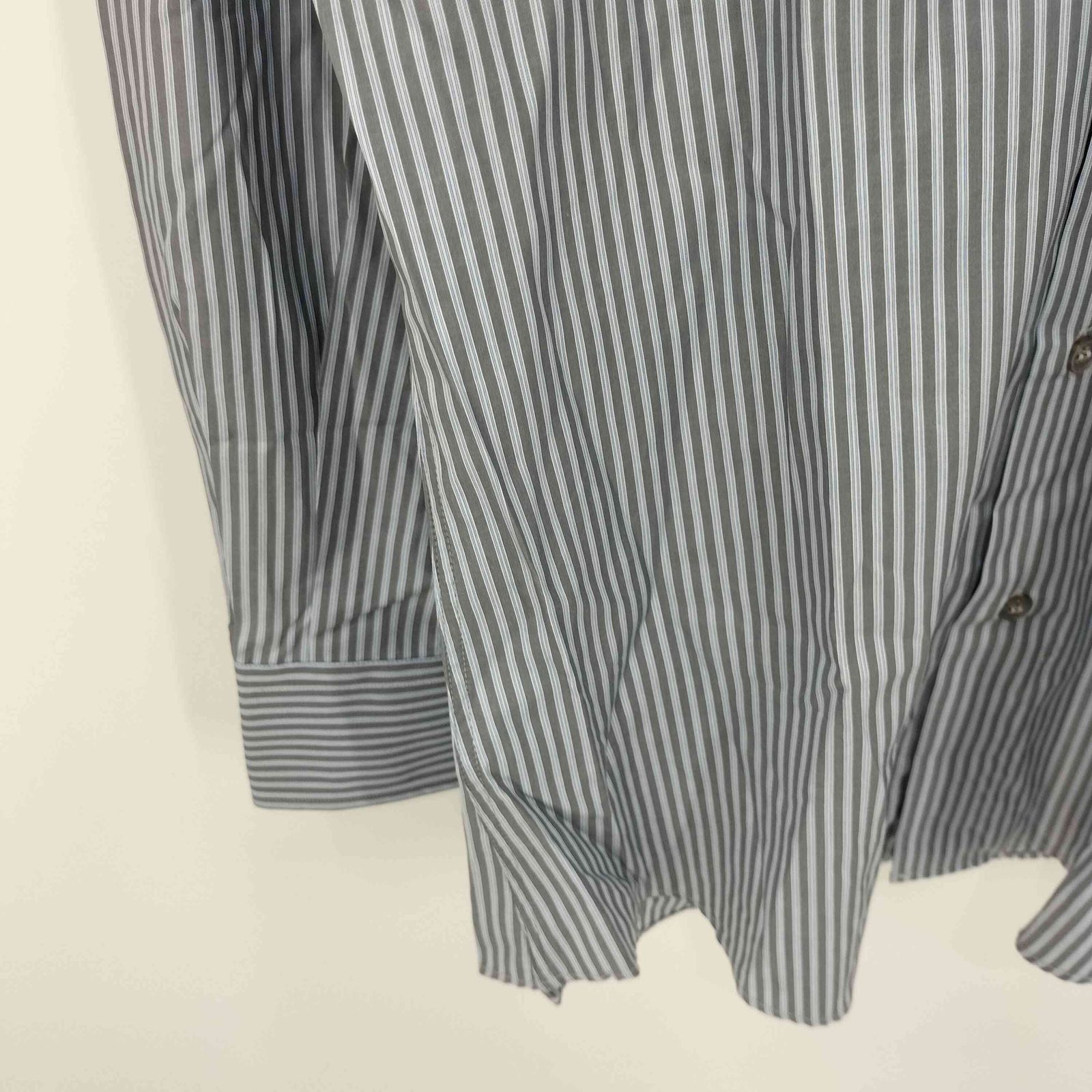 エルメネジルドゼニア Ermenegildo Zegna ストライプ レギュラーカラー