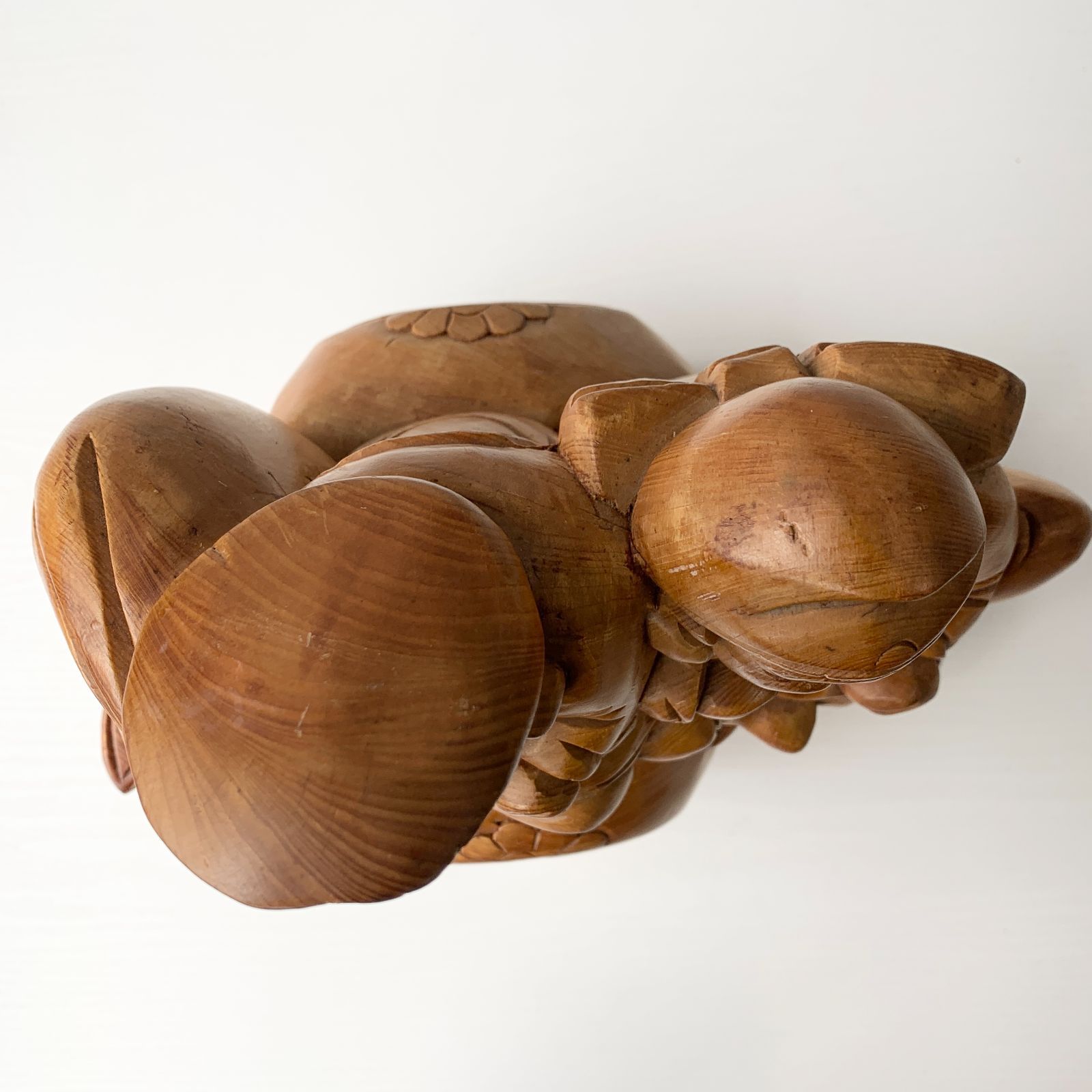 ❰古道具❱天然木彫り 小型で可愛らしい恵比寿様大黒様揃い お社付き 恵比寿大黒 大黒様 恵比寿様 木彫り - メルカリ