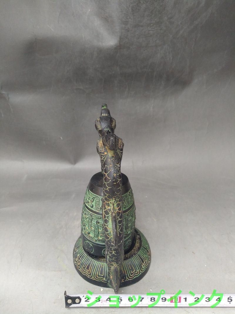 青銅器 双竜鐘曽侯乙編鐘 装飾品 現代工芸品 美術品 置物 青銅器 双竜編鐘 楽器曽侯乙編鐘 装飾品 現代工芸品 美術品 置物