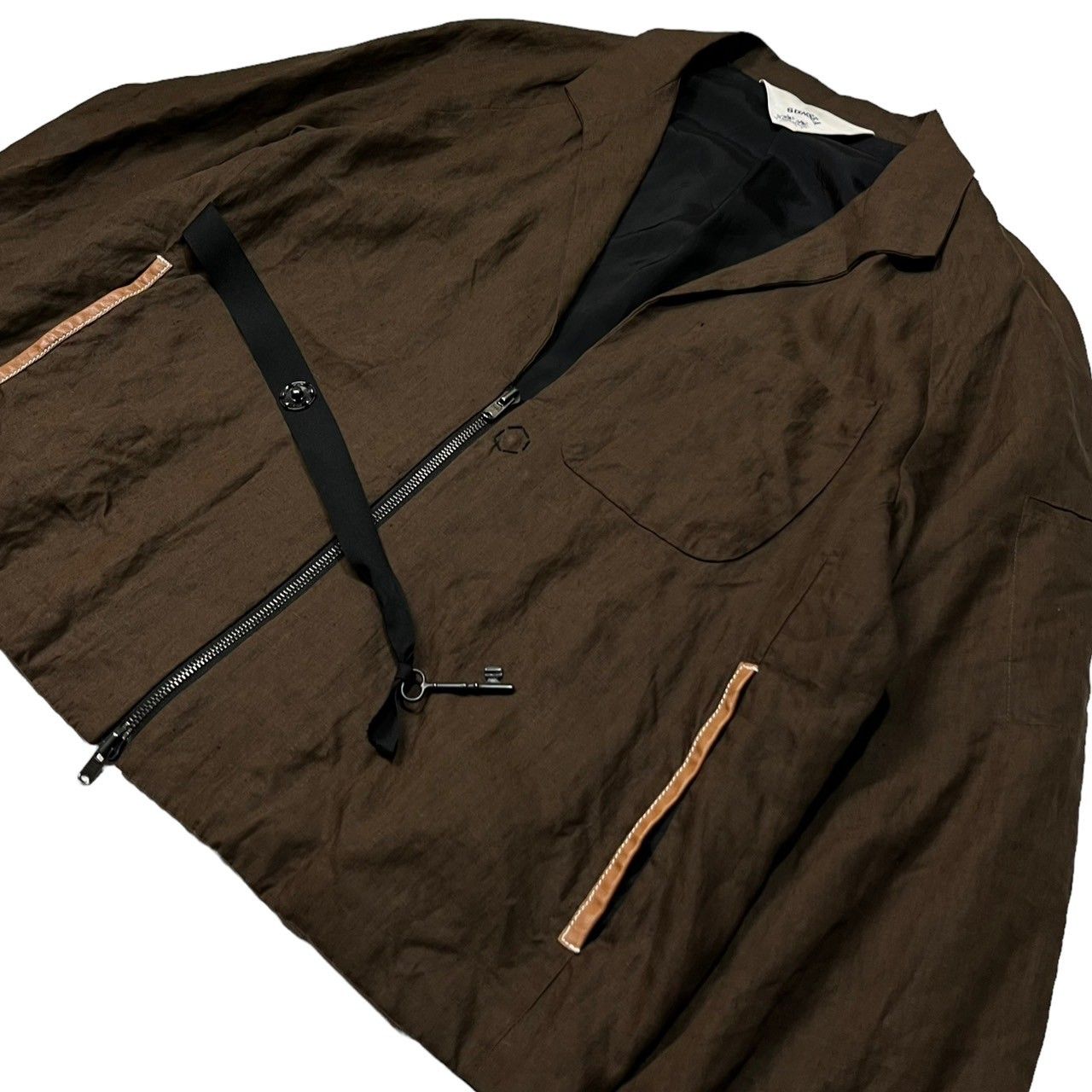 SUNSEA(サンシー) 19SS LINEN BLOUSON リネン ブルゾン