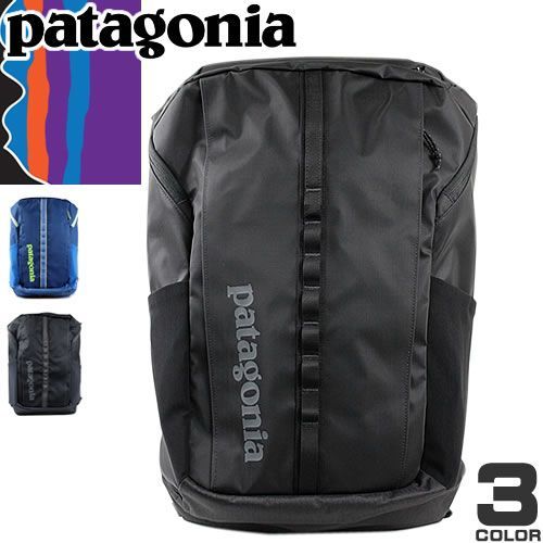 パタゴニア patagonia バッグ リュック バックパック ブラックホール パック 25L メンズ レディース 2024年春夏新作 軽量 アウトドア 通勤 通学 ブランド 黒 青 ブラック ブルー BLACK HOLE PACK 25L 49298