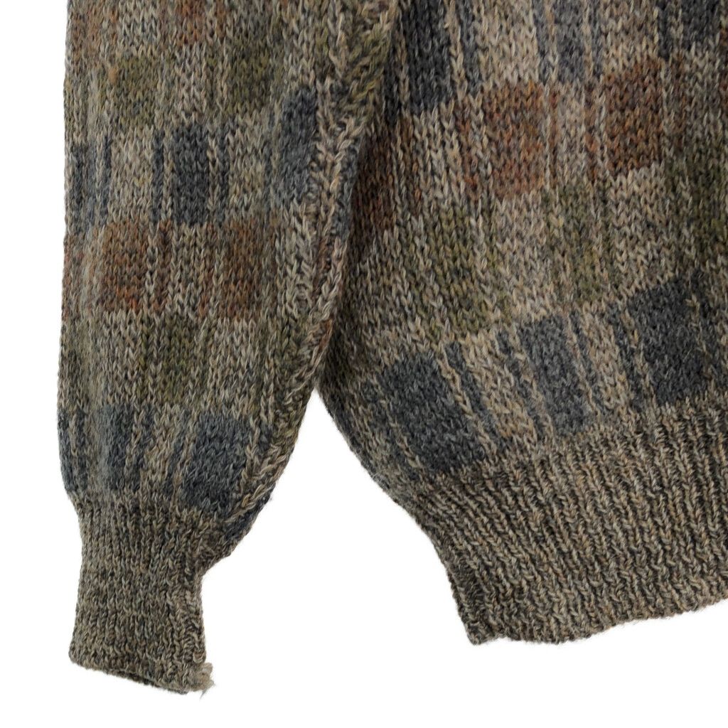 90年代 アイルランド製 CARRAIG DONN ウールセーター ブラウン