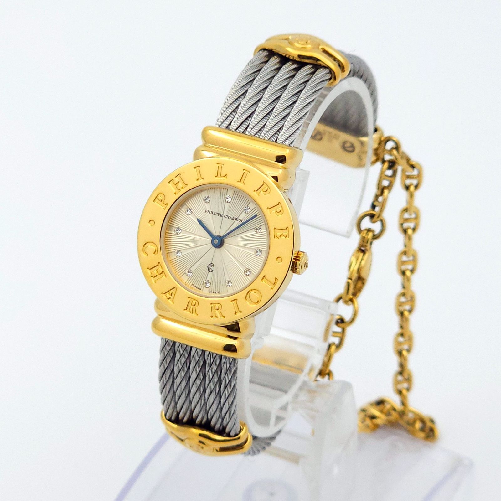 ☆美品 PHILIPPE CHARRIOL フィリップシャリオール サントロペ 7007901 