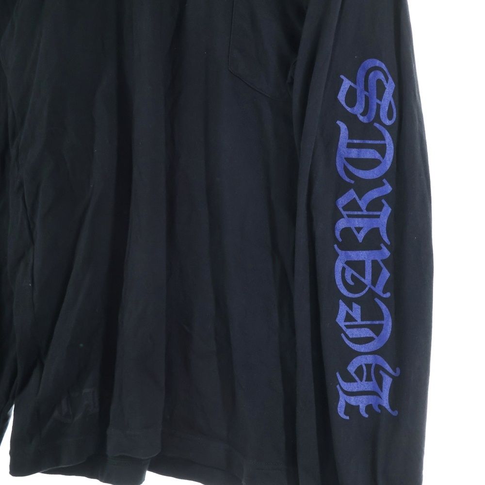 CHROME HEARTS (クロムハーツ) Neck Logo L/S Tee ネックロゴ
