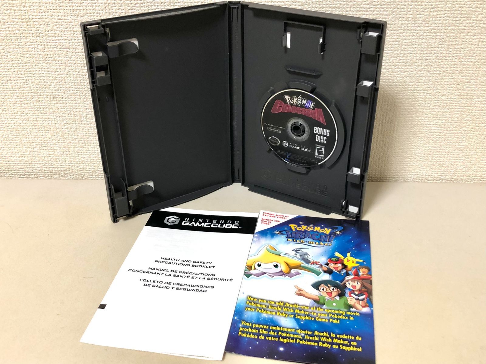 ゲームキューブ ポケモンコロシアム ボーナスディスク 海外版