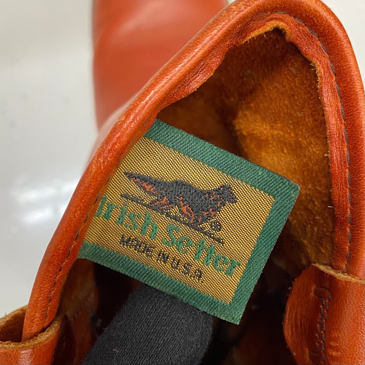 レッドウィング RED WING 90's USA製 緑犬タグ 6.5 E ペコスブーツ