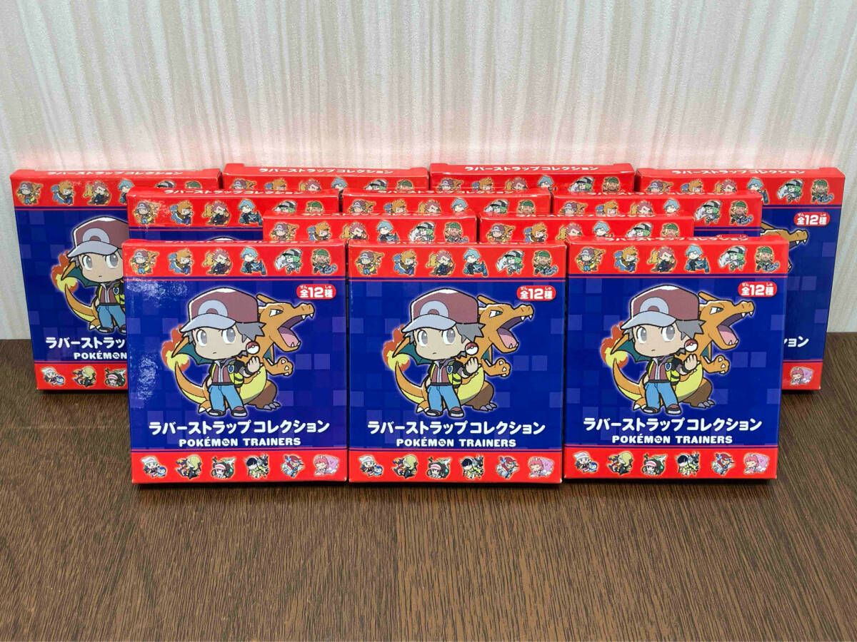 開封品 ポケモントレーナーズ ラバーストラップコレクション 全12種