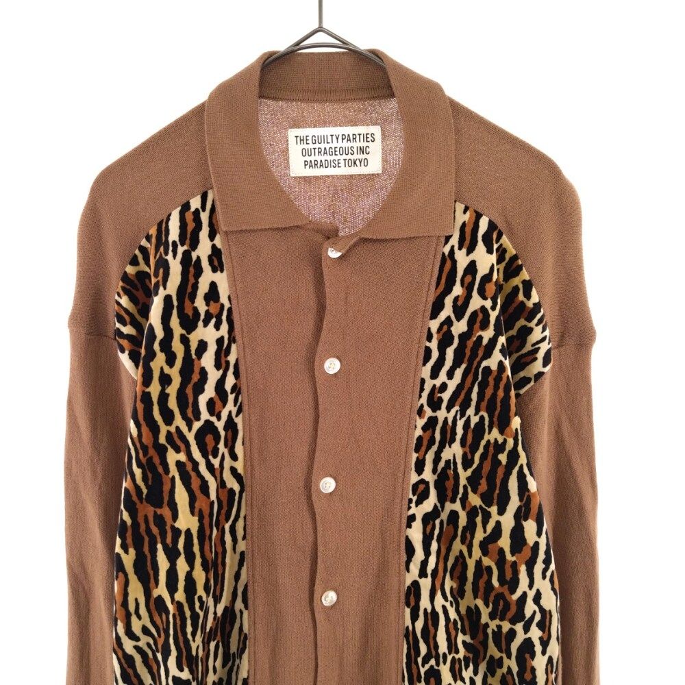 wackomaria 20aw モヘアカーディガン ブラウン M 野村訓市 希少