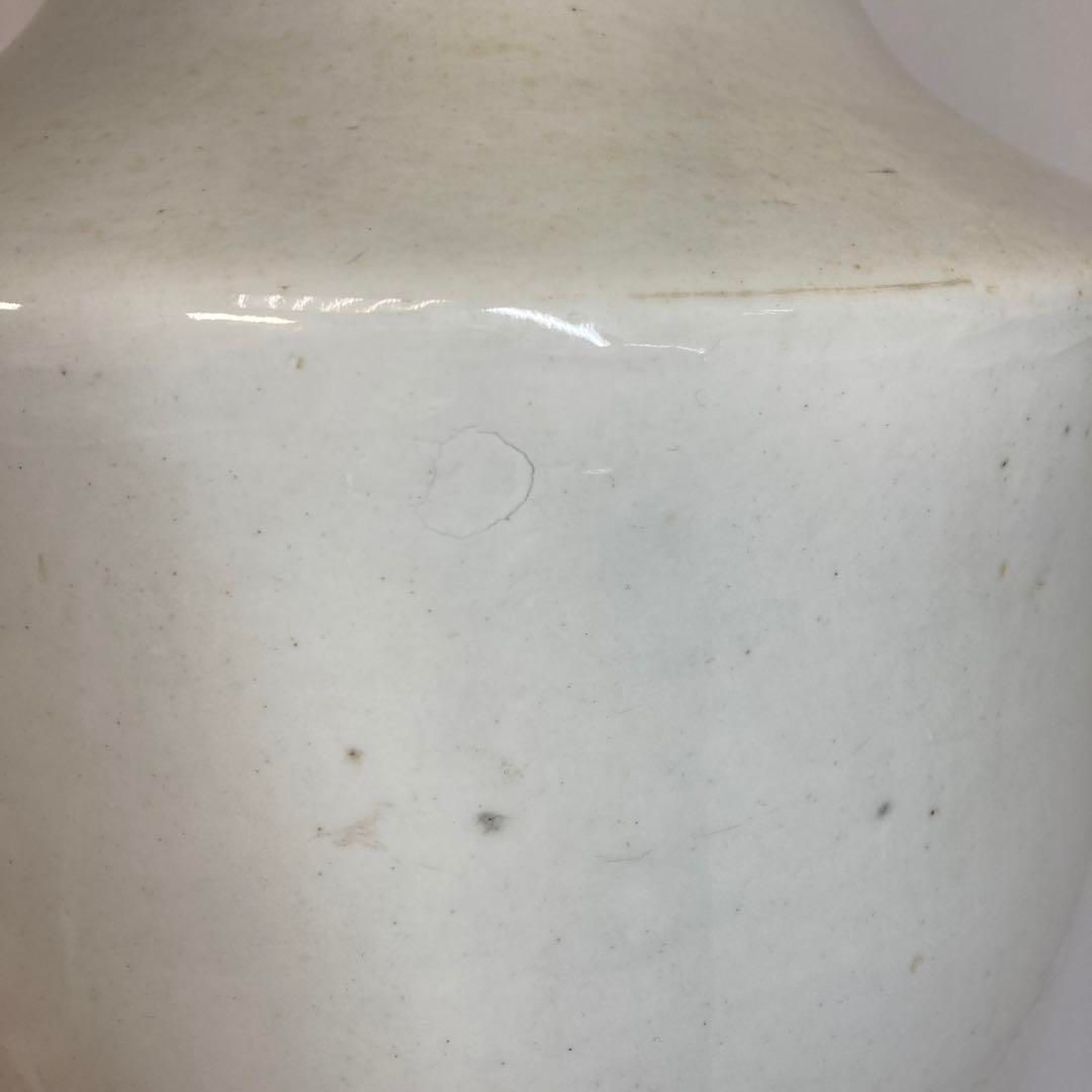 中国清時代 白磁大花瓶