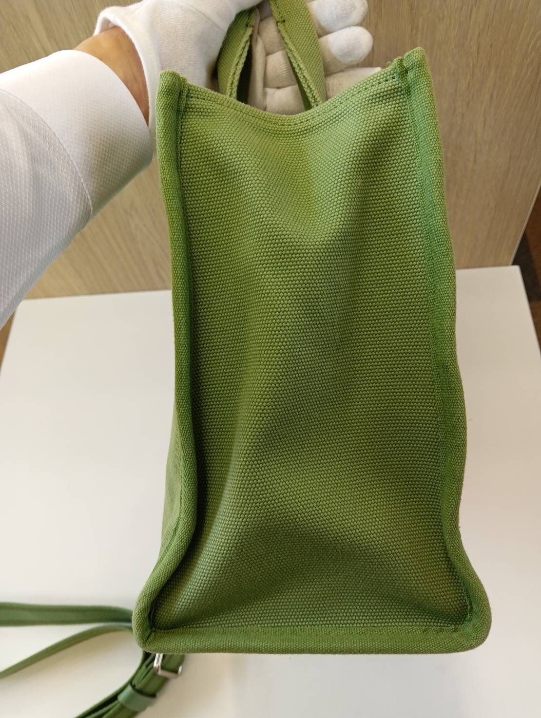 中古品】 COACHコーチ カーゴ トート CP158 トートバッグ 緑 中古品】 COACHコーチ カーゴ トート CP158 トートバッグ 緑
