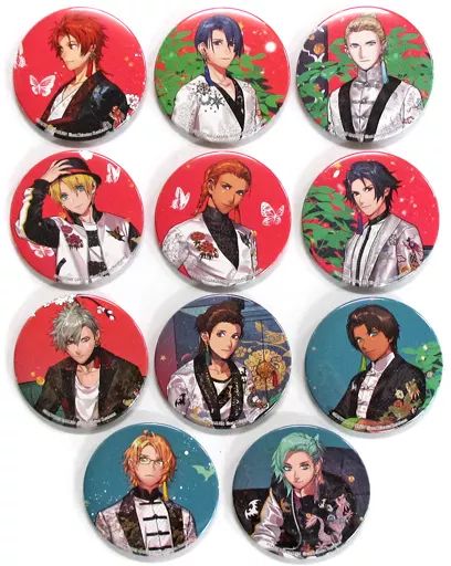 中古】バッジ・ピンズ(キャラクター) 全11種セット 「うたのプリンス