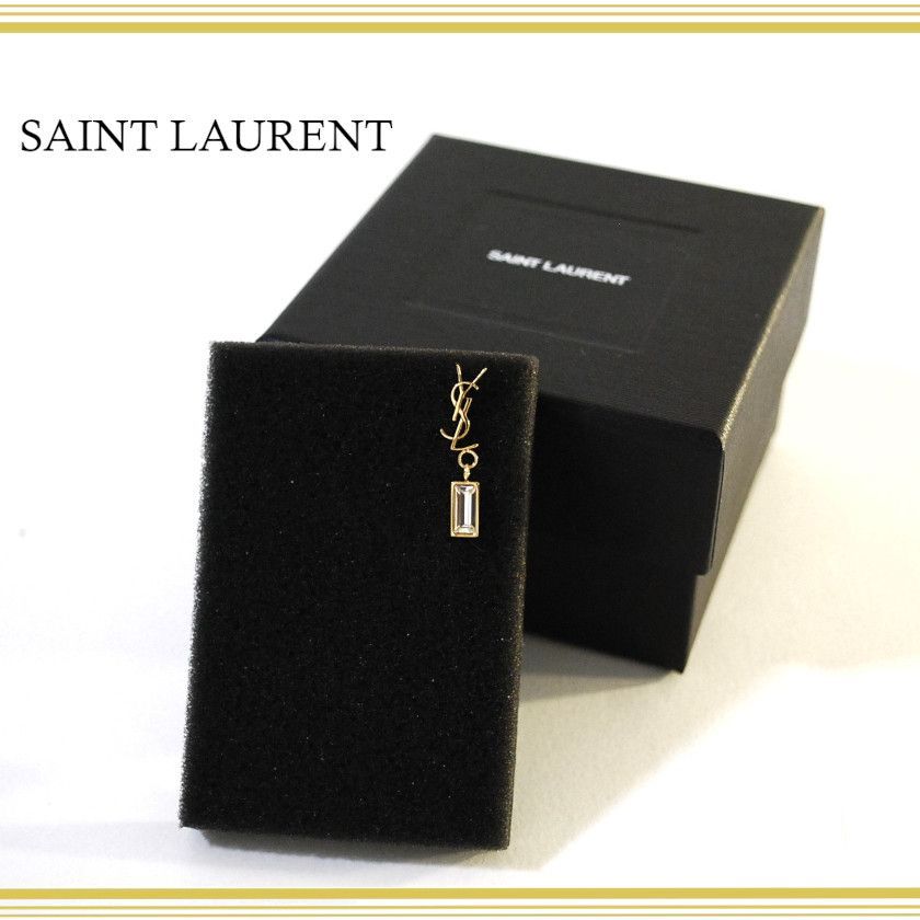 Saint Laurent サンローラン Pampil YSL ロゴ カサンドラ シングル