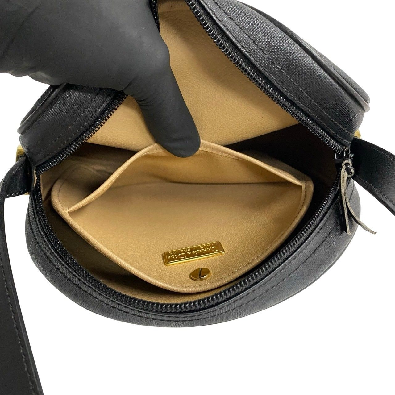 極 美品 希少品 Christian Dior ディオール ヴィンテージ ロゴ 金具 