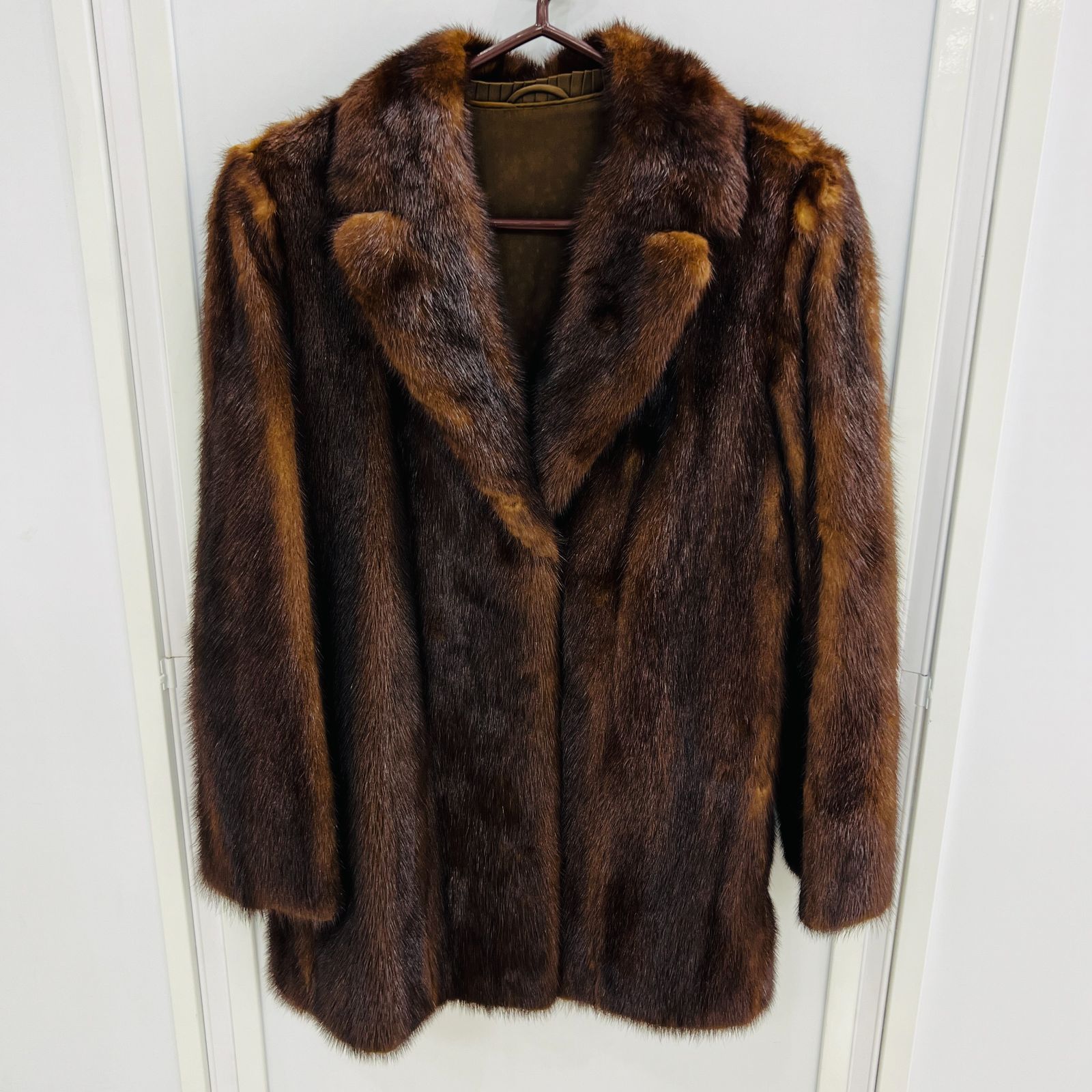 最高級毛皮 SAFURON サフロン ミンク 毛皮 コート　ダークブラウン 楽天市場】【中古】【レディース】 SAFURON サフロン ハーフコート