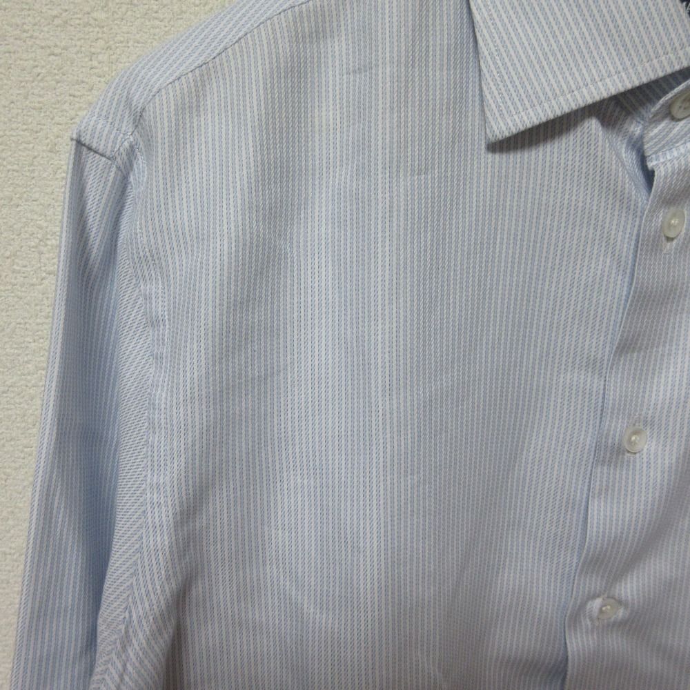美品 GIORGIO ARMANI ジョルジオアルマーニ ストライプ柄 長袖