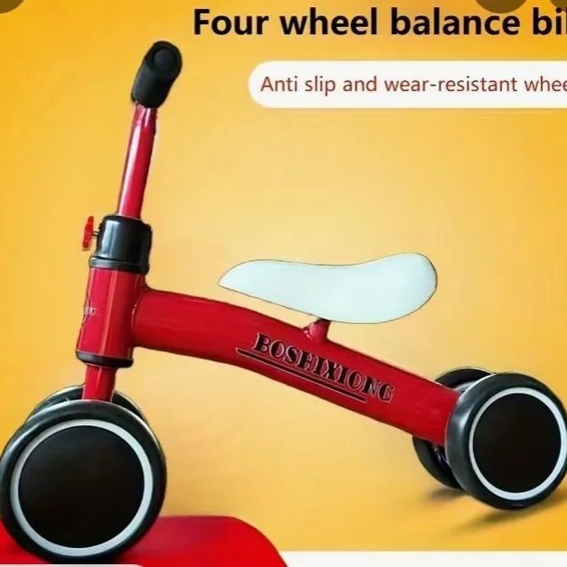 子供用 バランスカー 四輪 赤 - メルカリ 
