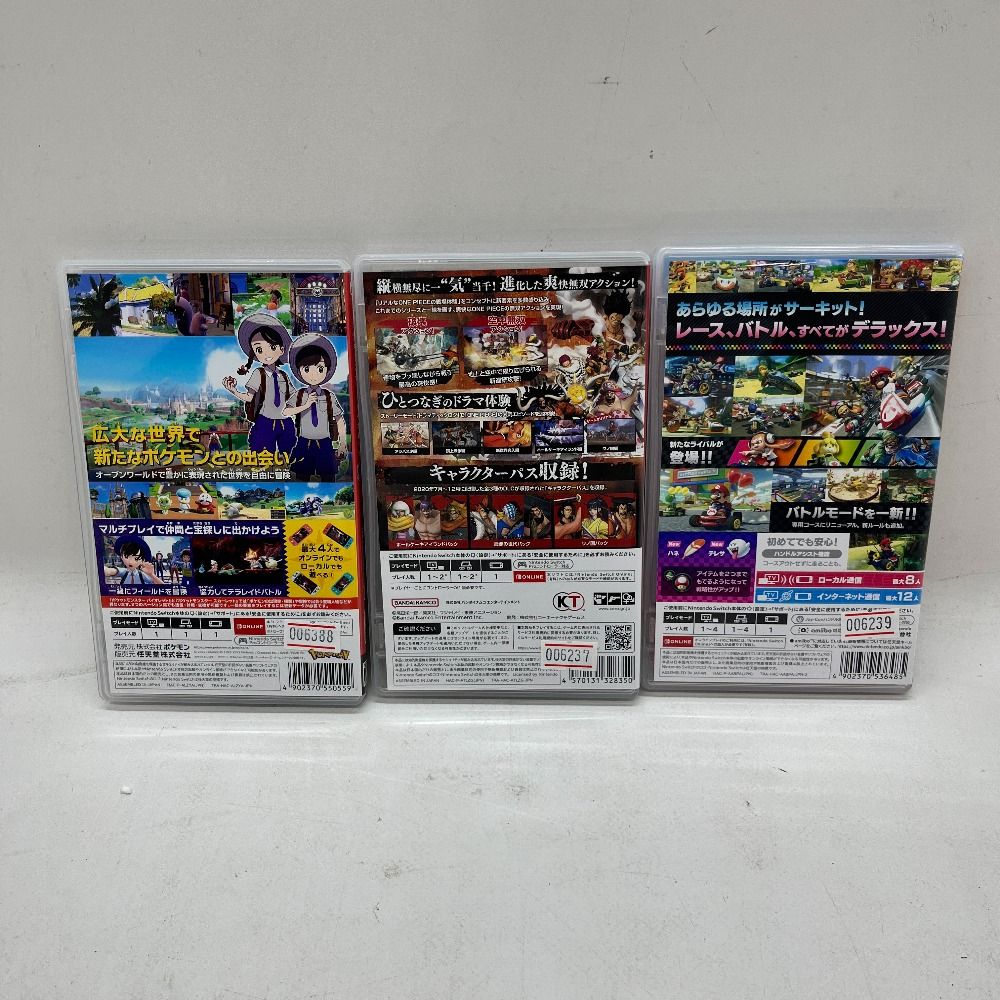 ポケモン まとめ売り 4本セット Nintendo Switchソフト 06w5939