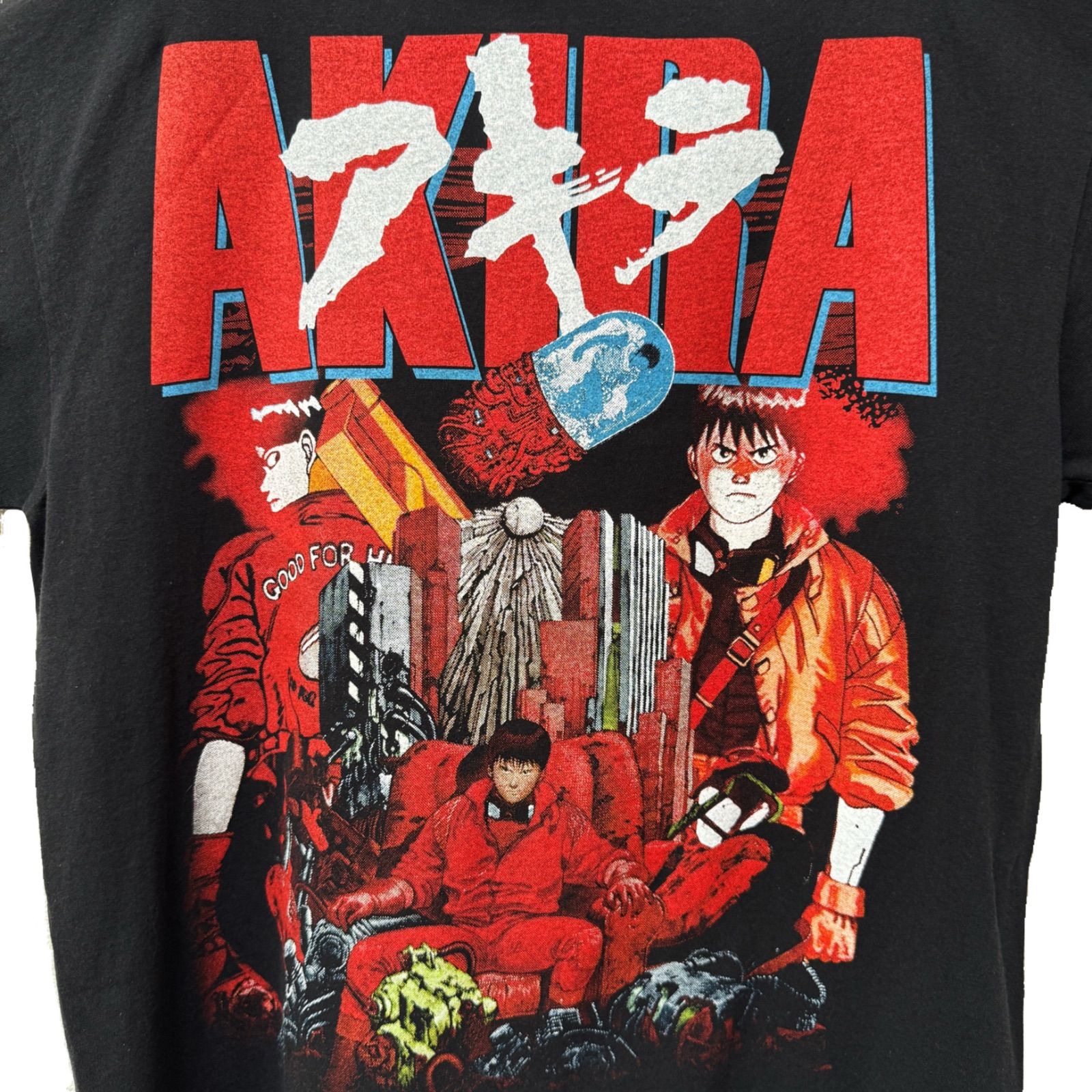 90s アキラAKIRA USA製90s Tシャツ　Lサイズ アキラ Tシャツ Lサイズ ブラック 90s USA製 スクリーンスターズ