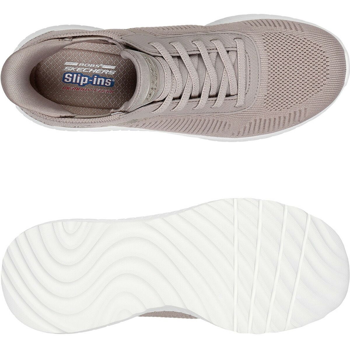 スケッチャーズ スリップインズ シューズ レディース ブランド スニーカー SKECHERS ボブススポートスクワッドカオス カジュアル ワイド 幅広 普段履き おでかけ おしゃれ ハンズフリー 手を使わない 着脱簡単 さっと履ける 快適 ウォーキング 黒 HRDEVELOPMENT_JP