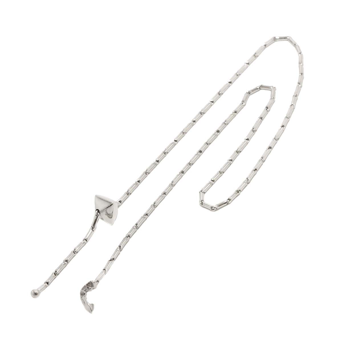 キメント CHIMENTO ネックレス 47cm K18 WG ホワイトゴールド