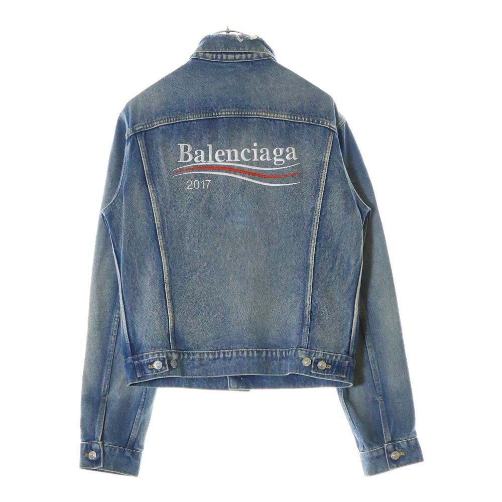 BALENCIAGA (バレンシアガ) 17AW Campaign Logo Denim Jacket