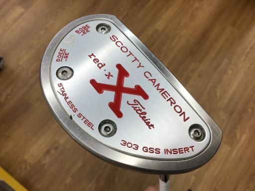 タイトリスト SCOTTY CAMERON RED X 34インチ パター PT スチール フレックスその他 メンズ 男性用 右利き 右用 Cランク ゴルフクラブ