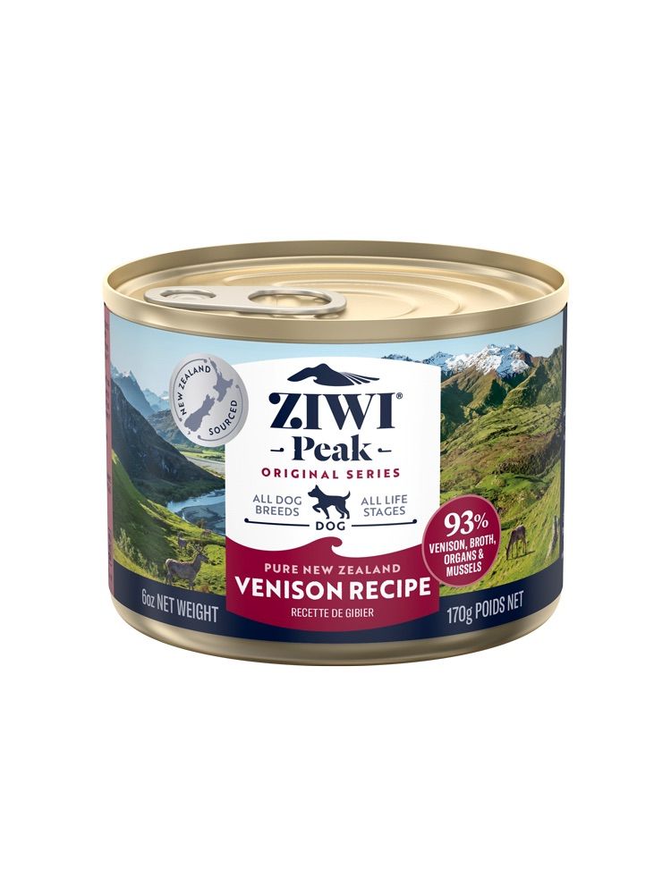 Amazonから発送 Ziwipeak ドッグ缶 ベニソン 170gx12缶