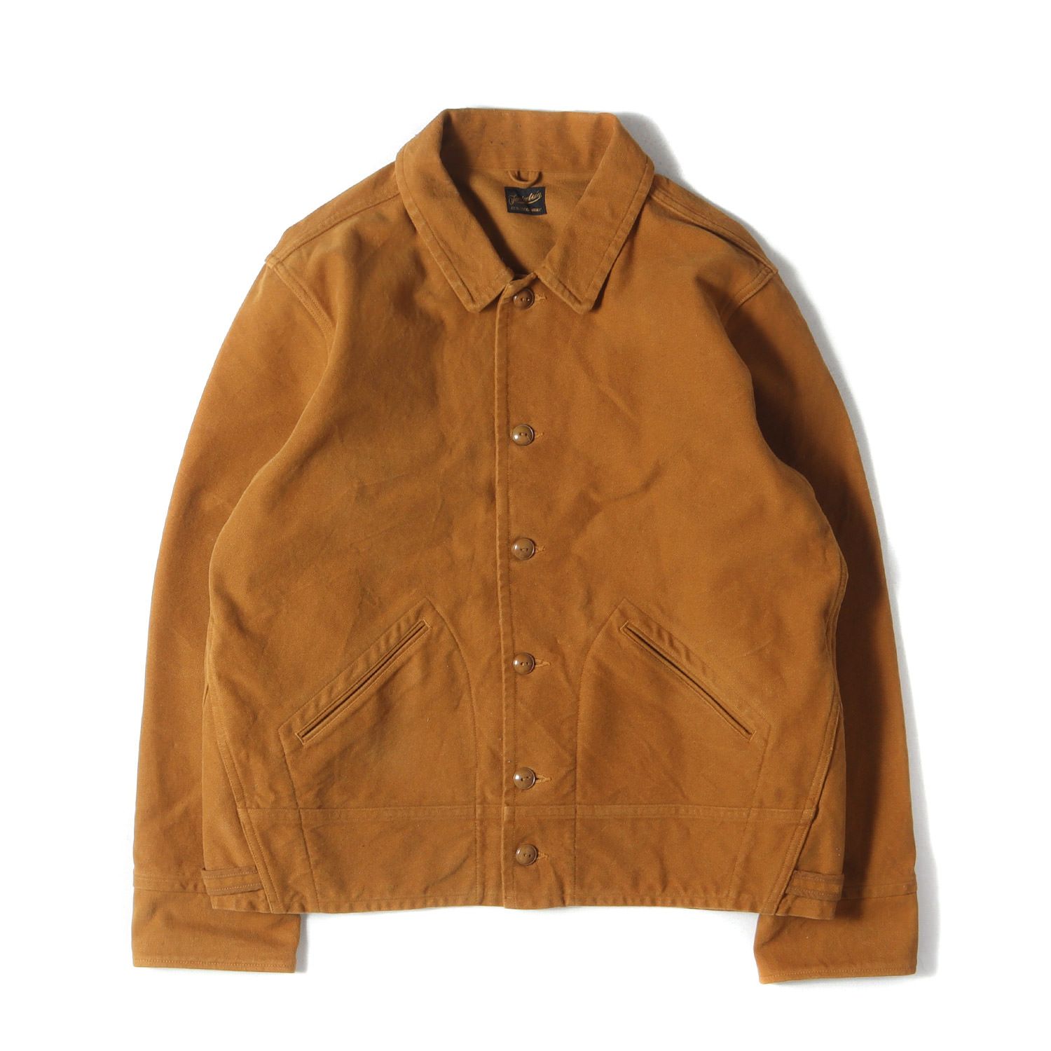 TENDERLOIN テンダーロイン ジャケット サイズ:L / モールスキン ボタンジャケット (T-MOLESKIN JKT) / ブラウン / アウター ブルゾン 上着【メンズ】