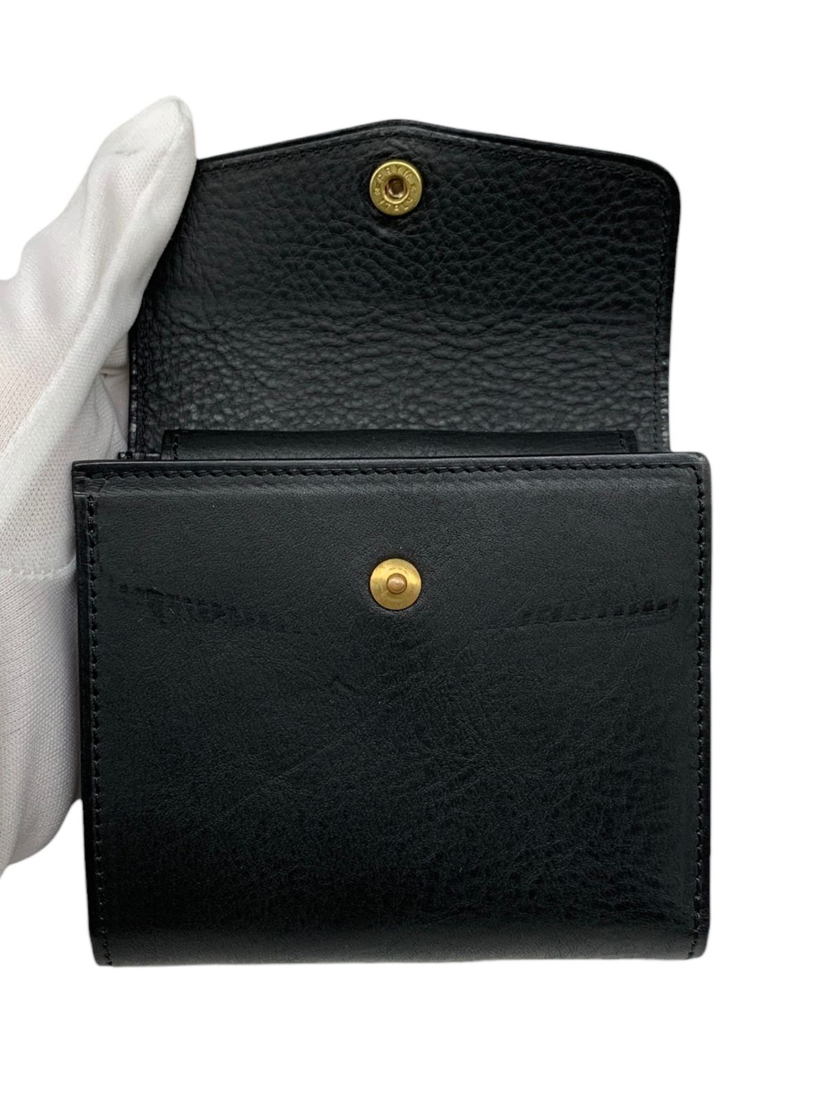 sinleathers(シンレザーズ) TASCA タスカ 本革 レザー 三つ折り 財布