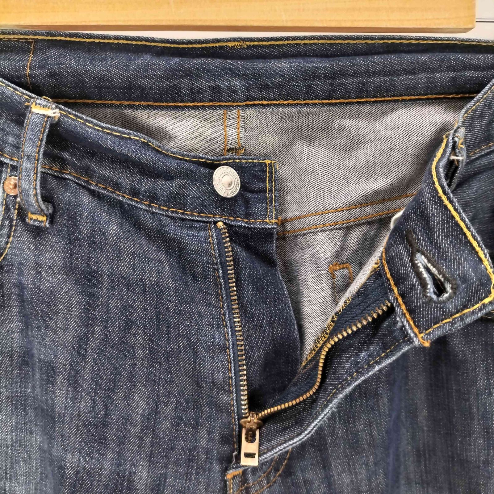 リーバイス Levis 569 インディゴストレートデニムパンツ メンズ